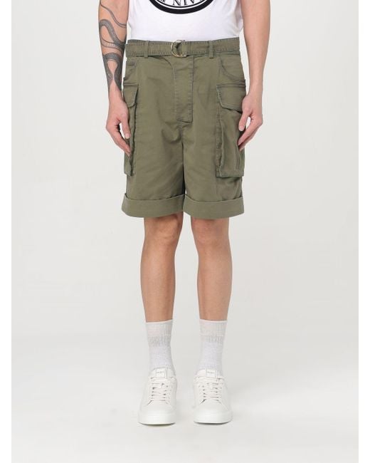 Balmain Multicolor Turn-Up Hem Cargo Shorts for men