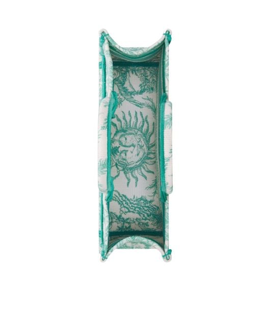 Dior Green Iviera East-West Book Tote