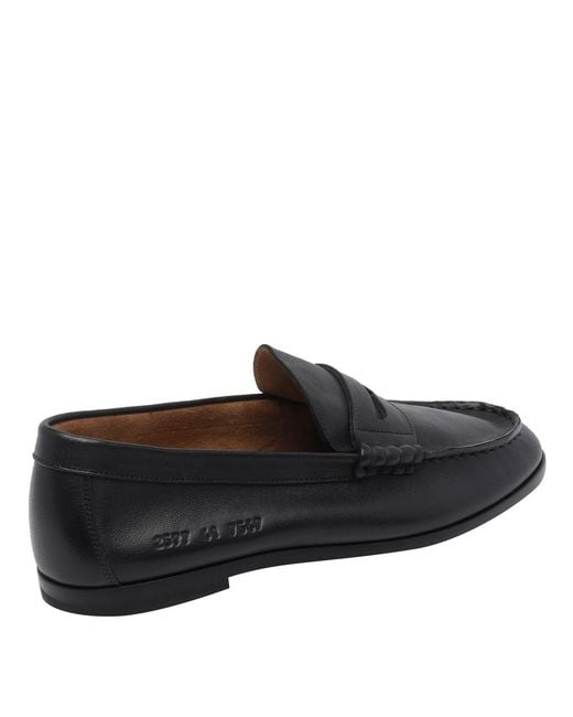 Common Projects Black Almond Toe Loafers for men