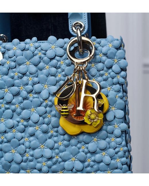 Dior Metallic Swing Bag Charm