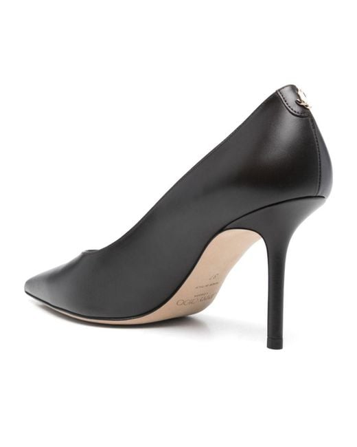 Jimmy Choo Brown Pointed High Heels