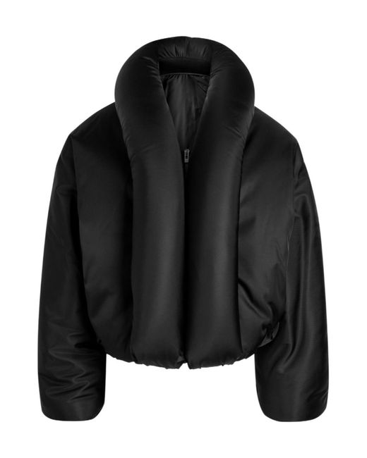 Alaïa Black Padded Shell Jacket