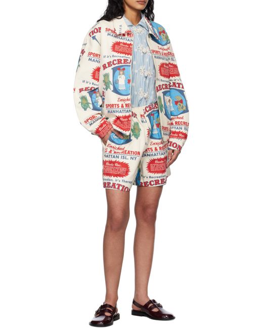 Bode White Enrichment Jacket
