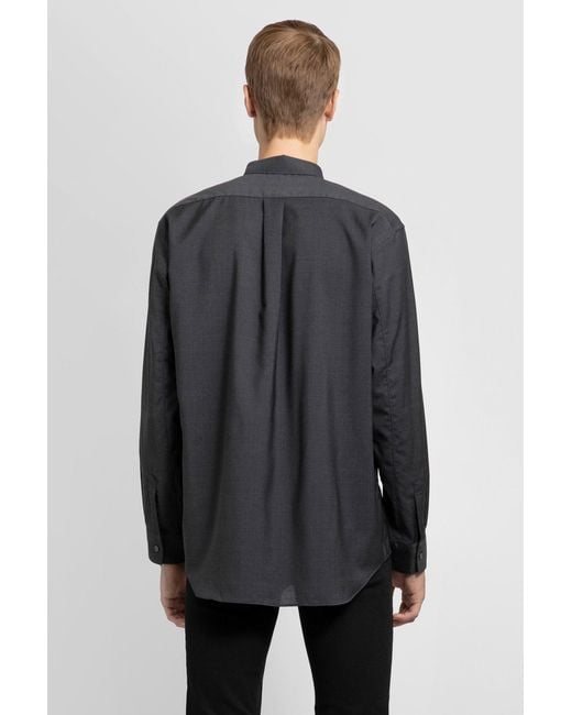 Comme des Garçons Gray Classic Button-Up Shirt for men