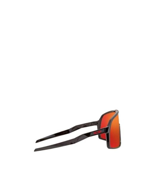 Oakley Orange Sutro S Shield Sunglasses for men