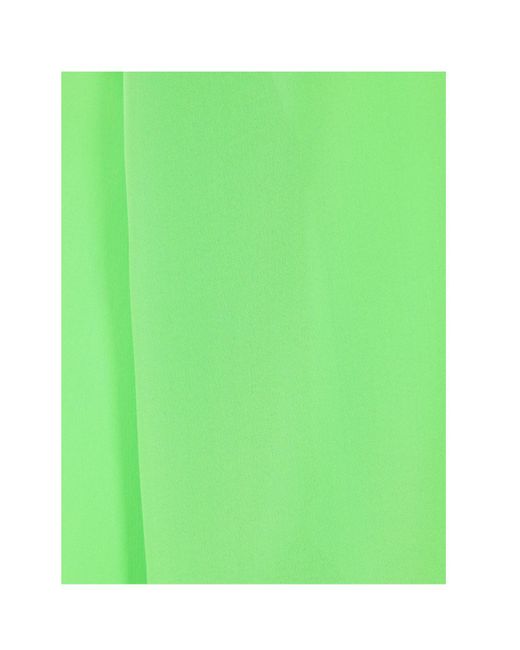 Tom Ford Green Long Sleeved Satin Blouse