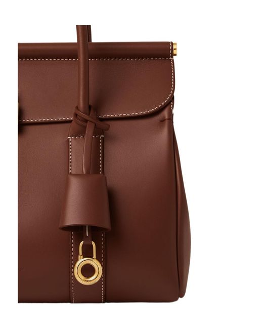 Loro Piana Brown Loom Bag L25