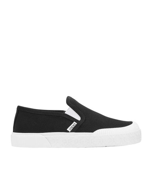 Loewe Black Terra Vulca Slip-On Sneaker for men