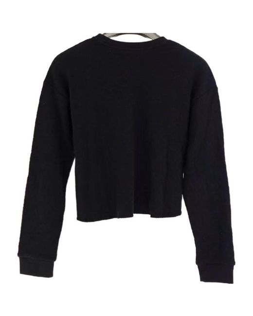 Chrome Hearts Black Long-Sleeved Crew Neck Sweatshirt for men