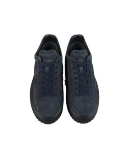 Hogan Blue H-Stripes Sneakers for men