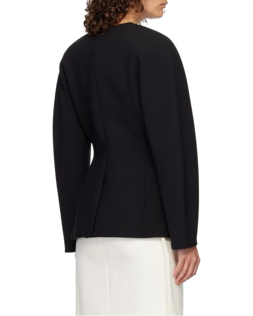 Jacquemus Black The Ovalo Jacket