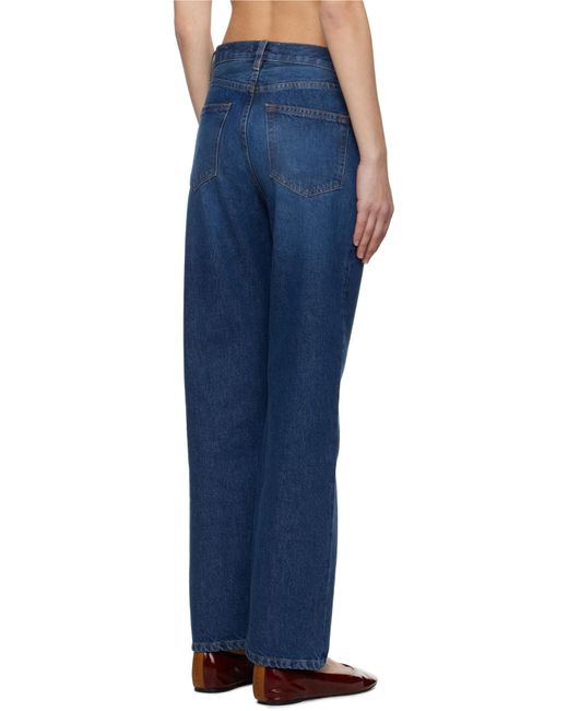 FRAME Blue Le Jane Ankle Jeans