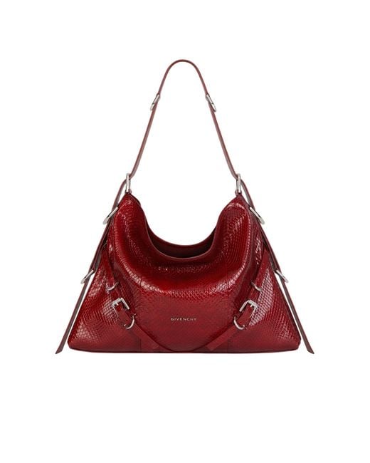 Givenchy Red Medium Voyou Bag
