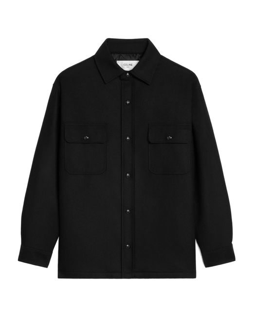 Céline Black Overshirt for men