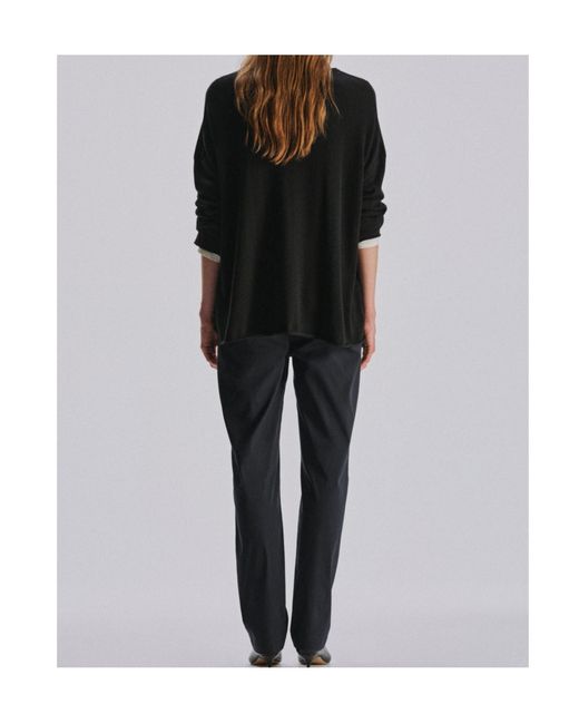 The Row Black Palesi Sweater