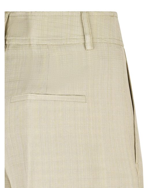 Forte_forte Natural Crooped Trousers