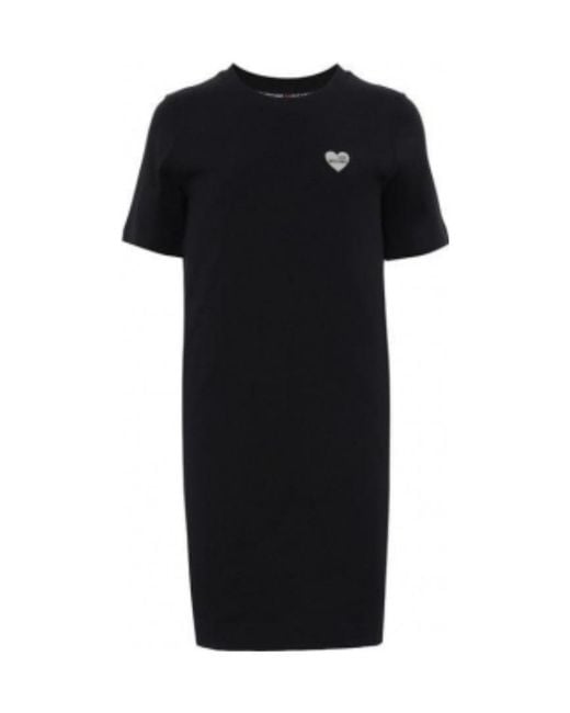 Moschino Black Logo Dress