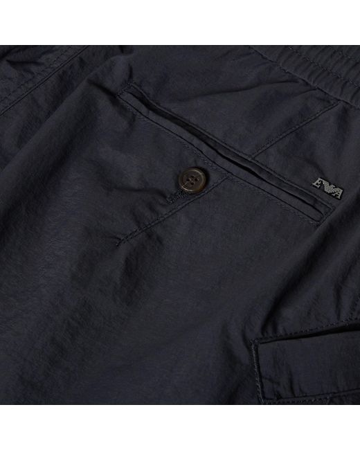 Emporio Armani Blue Casual Cargo Pants for men