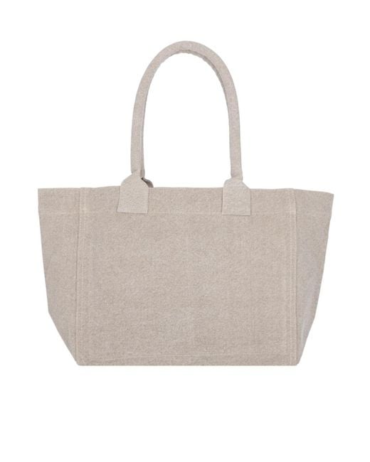 Isabel Marant White Yenk Shopper Bag