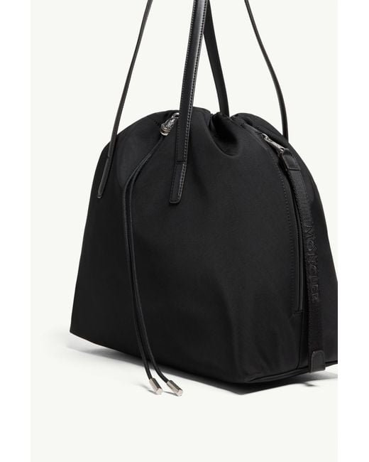Moncler Black New Trick Water-Repellent Tote Bag