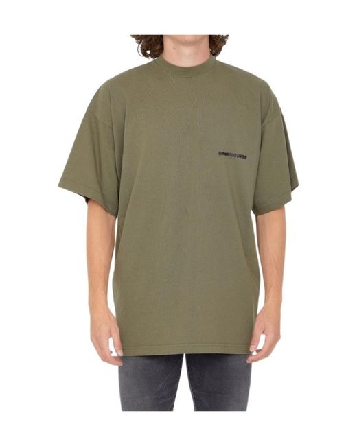Balenciaga Green Strike 1917 T-Shirt for men