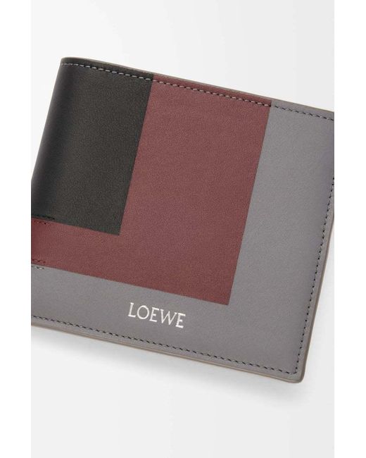 Loewe Purple Bifold Wallet