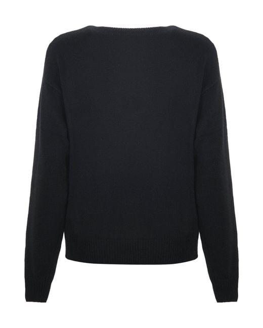 Mc2 Saint Barth Black St. Moritz Knitwear