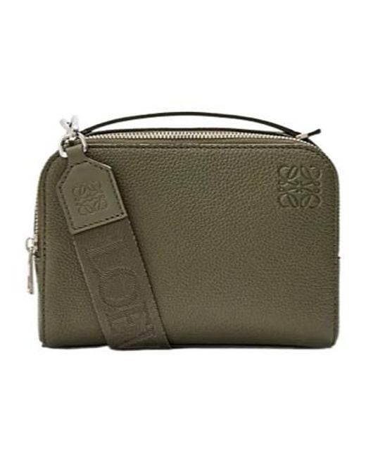 Loewe Green Mini Crossbody Camera Bag for men