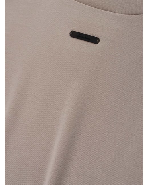 Fear Of God Gray Soft Rib Fitted T-Shirt
