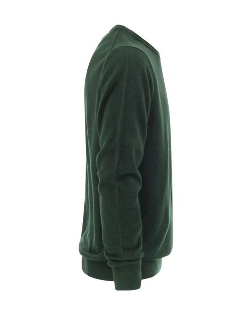 Polo Ralph Lauren Green Polo Pony Embroidered Knitted Jumper for men