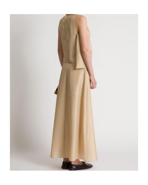 Alberta Ferretti Natural Skirts