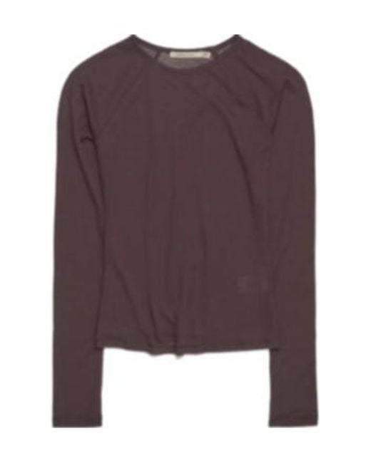 Paloma Wool Brown Hiro Sheer Top