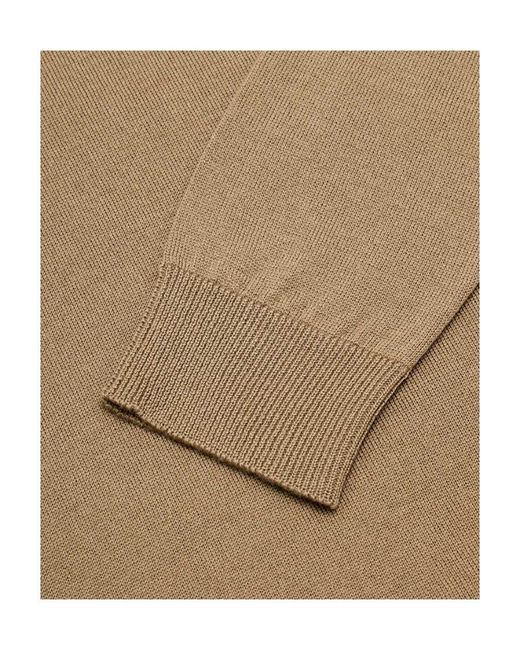 Weekend by Maxmara Natural Round-Neck Long-Sleeved Pullover
