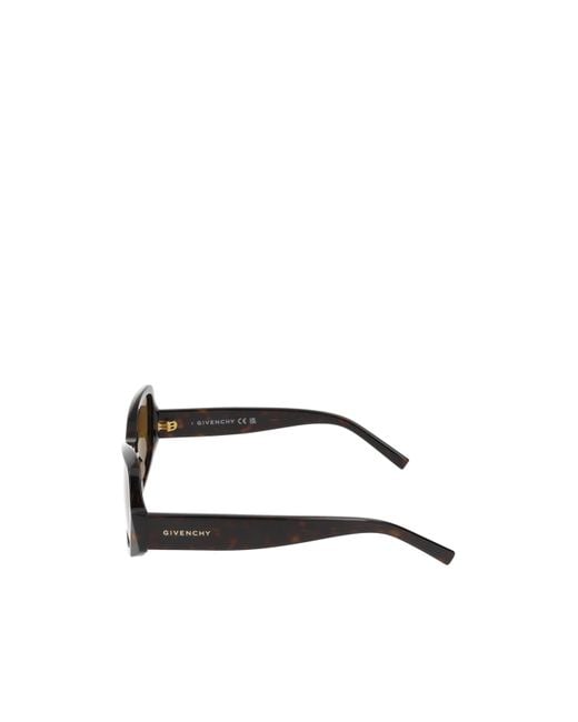 Givenchy White Eyewear Cat-Eye Frame Sunglasses