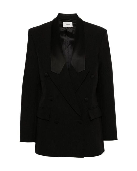 Coperni Black Long-Sleeved Blazer
