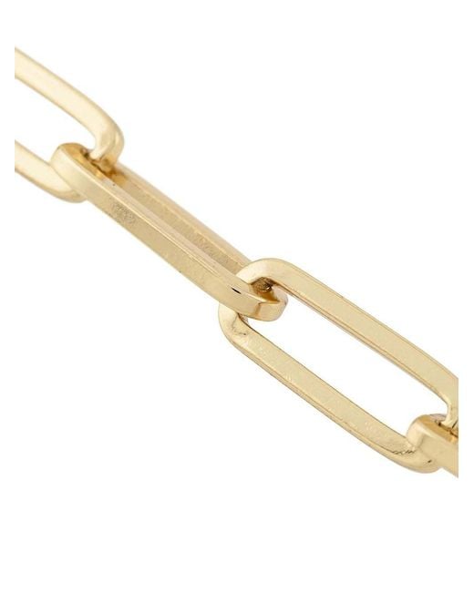 FEDERICA TOSI Metallic Elongated Link Necklace