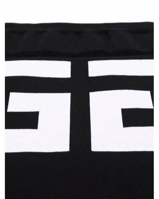 Givenchy Black Logo Inlaid Scarf for men