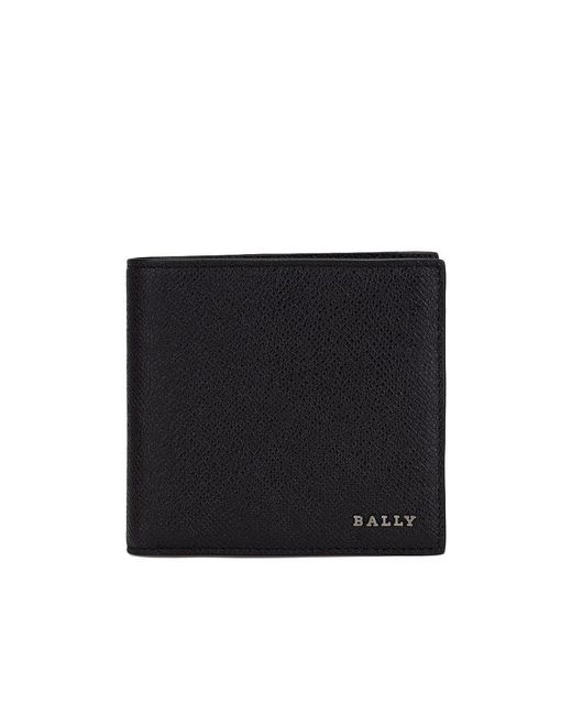 Bally Black Logo Wallet Belt Set for men