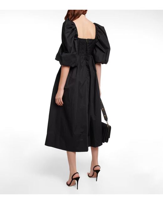 Ulla Johnson Black Pleated Dress