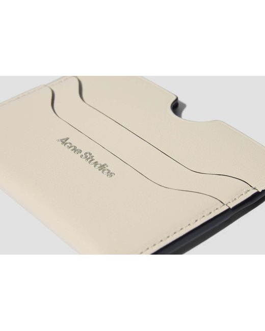 Acne White Logo Clip for men
