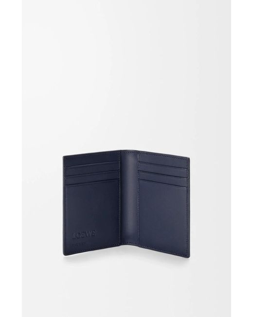 Loewe Blue Puzzle Bifold Cardholder for men