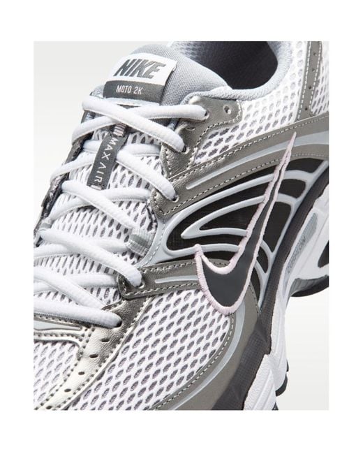 Nike Gray Air Max Moto 2K Mesh-Panelled Sneakers for men