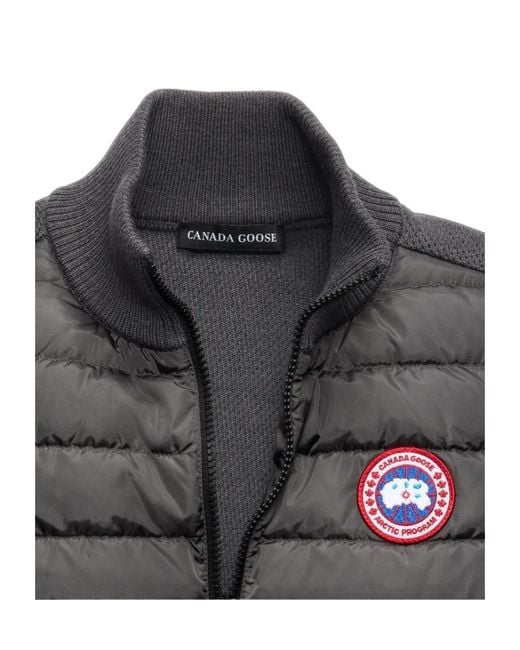 Canada Goose Gray Hybridge Gilet for men