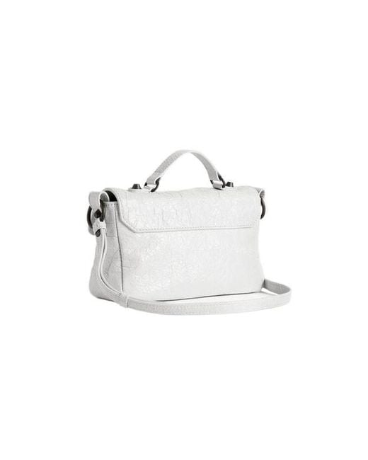 Balenciaga White Le City Nano Shoulder Bag