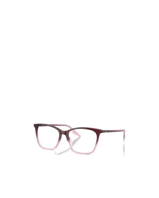 Ray-Ban Metallic Square-Frame Glasses