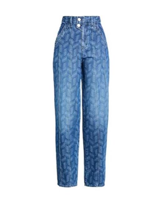 Isabel Marant Blue Denim Trousers