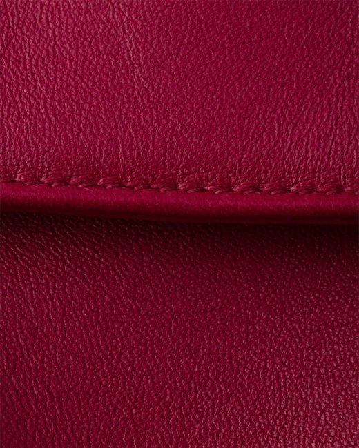 Prada Red Small Tumulte Nappa Leather Bag