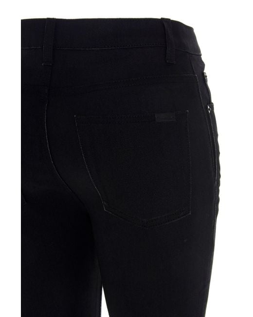 Saint Laurent Black Mid-Rise Skinny Jeans