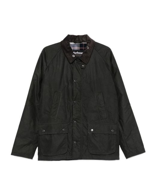 Barbour Black Long-Sleeved Casual Jacket for men