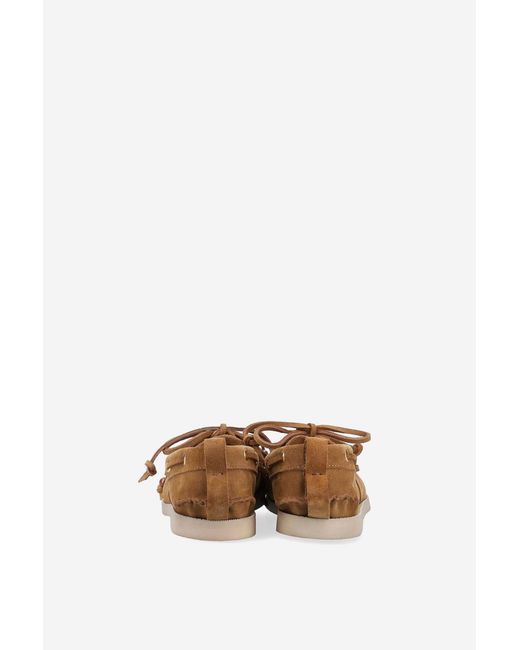 Golden Goose Deluxe Brand Brown Cruise Fringed Loafers